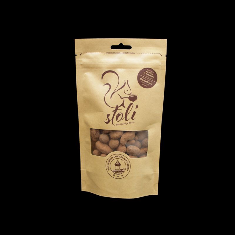 Nuss-Mix mit dunkler Schokolade