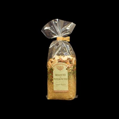 Risotto al Peperocino scharf/piquant