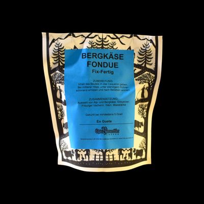 Bergkäse Fondue Fix- Fertig