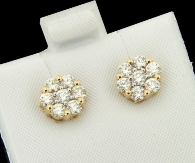 Diamond Stud Earrings