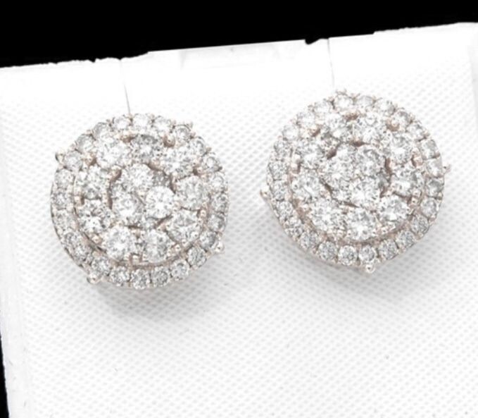 Diamond Stud Earrings