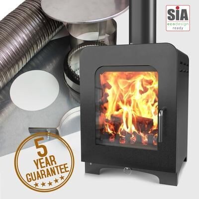 Saltfire ST2 M/F Defra Stove & Installers Package