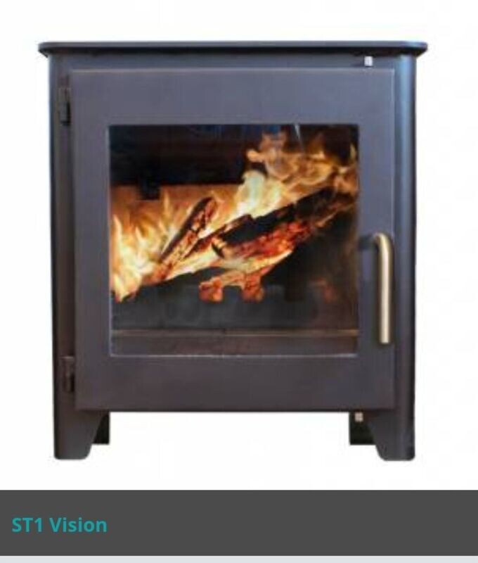 Saltfire ST1 Vision W/B DEFRA Stove