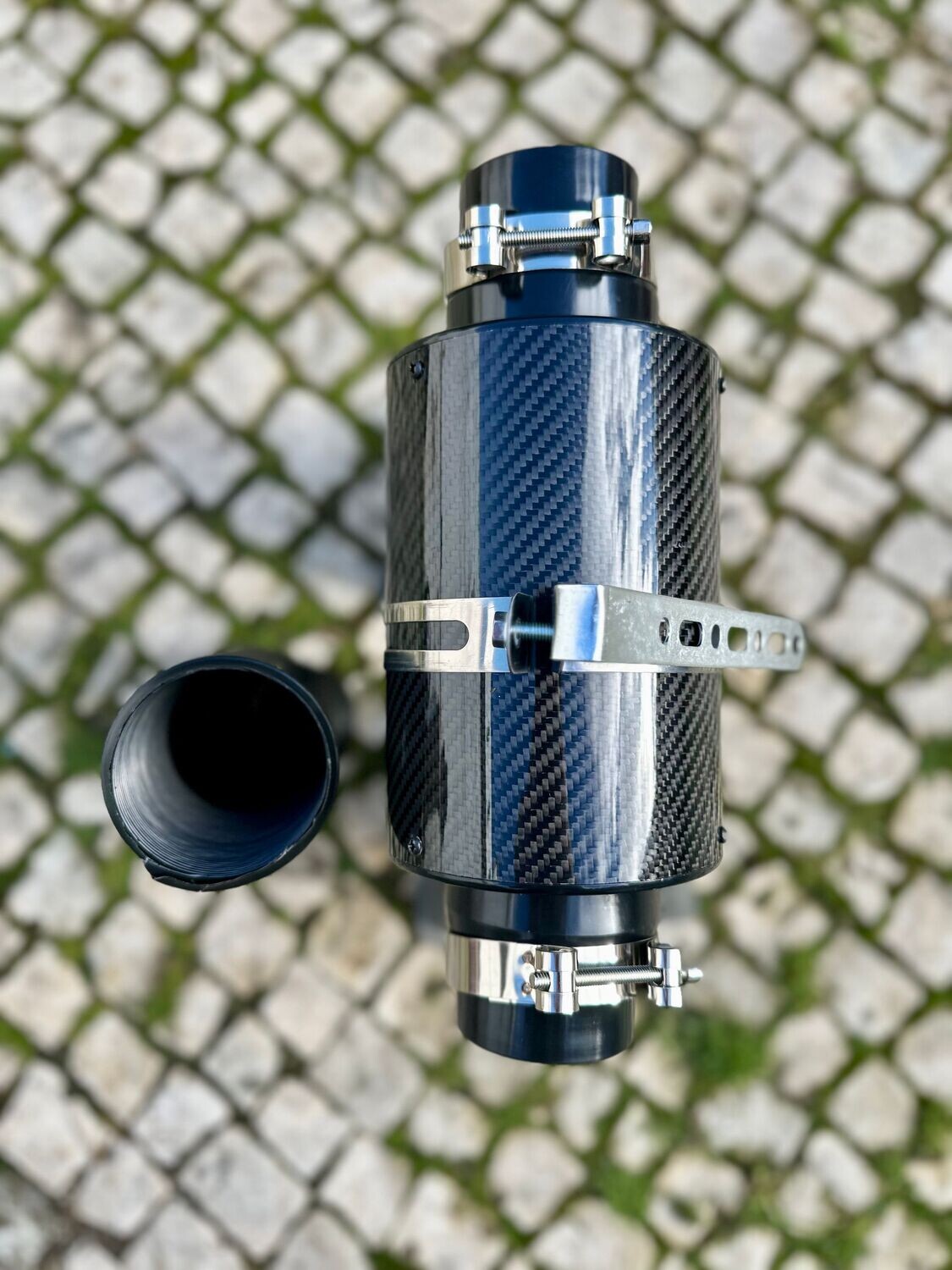 Filtro de ar desportivo em carbono
