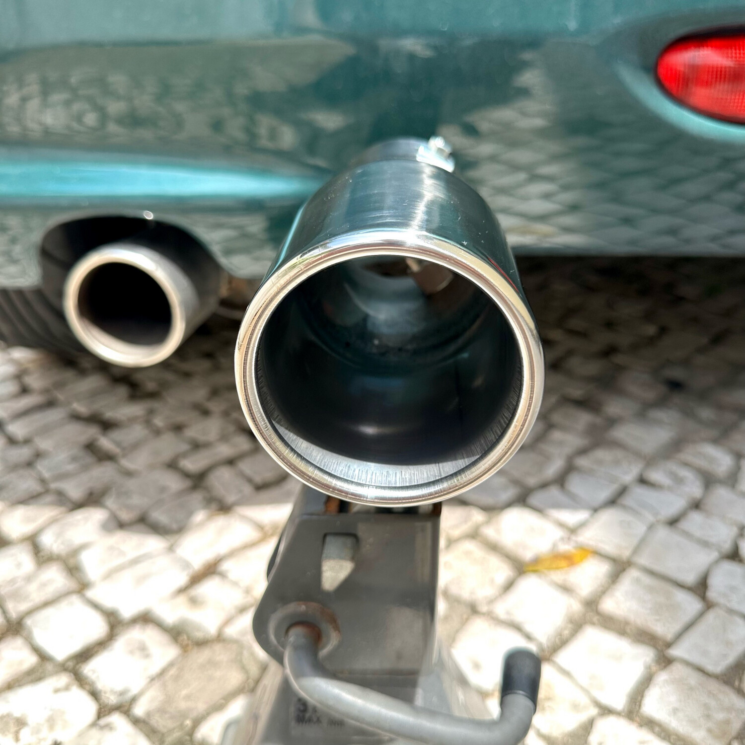 Ponteira em inox 85mm