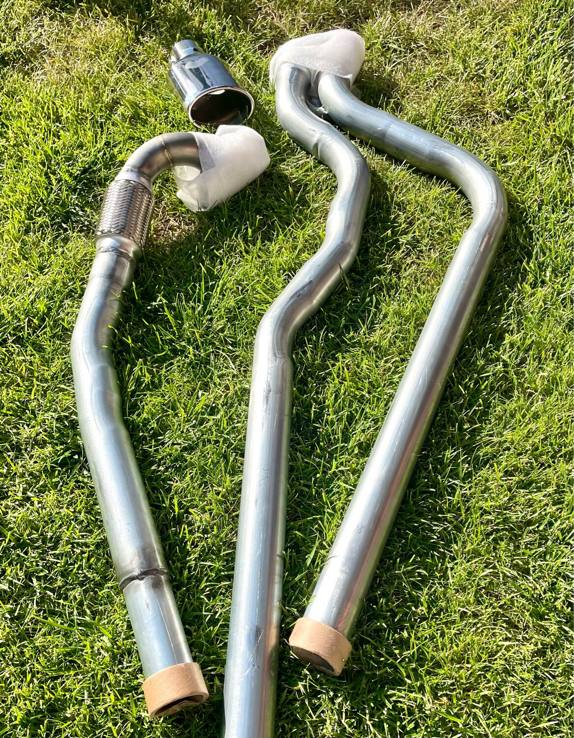 Linha de escape completo Ibiza 6k/6k2 (Downpipe + Linha de escape + ponteira Cupra)