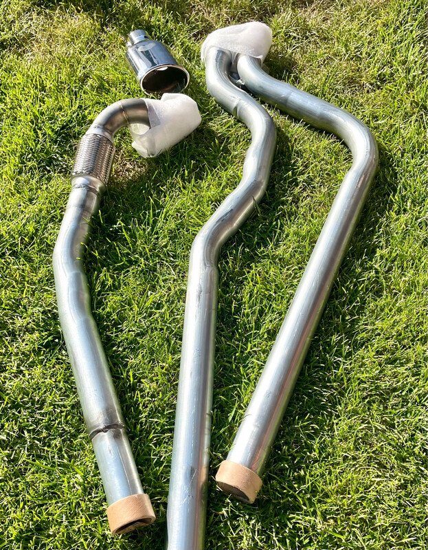 Linha de escape completo Ibiza 6k/6k2 (Downpipe + Linha de escape + ponteira Cupra)