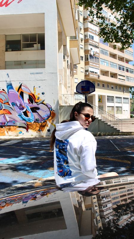 Subie Sweatshirt em Branco