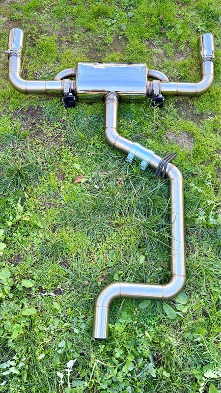 Linha de escape completa Golf 6 & 7 GTI, Leon Cupra 1P & 5F, A3 & TT MK2/MK3 Linha de escape completa Golf 6 & 7 GTI, Leon Cupra 1P & 5F, A3 & TT MK2/MK3