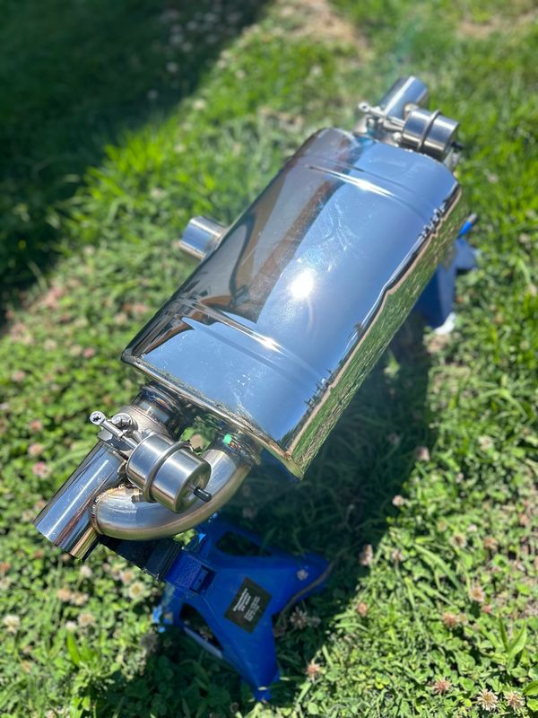 Panela de saída dupla em inox c/ válvula a vácuo