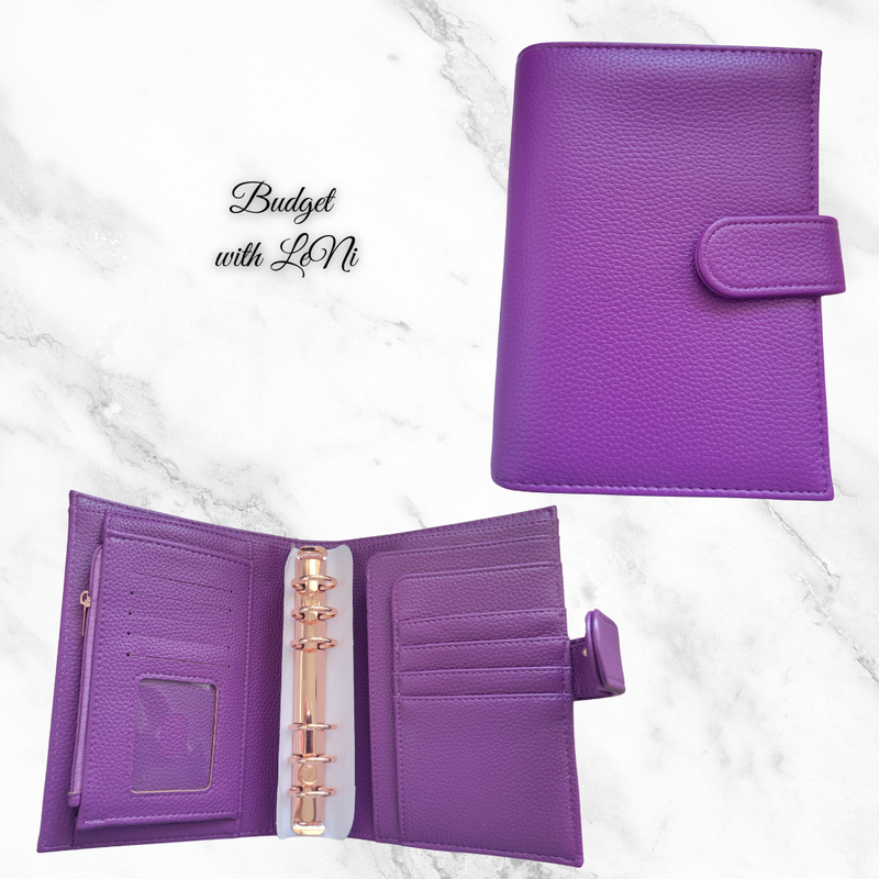 A6 Deluxe Binder (dunkle Magenta)
