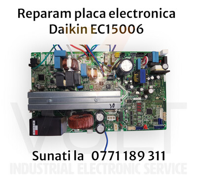 Daikin EC15006 - eroare U4 - Reparație placa electronica