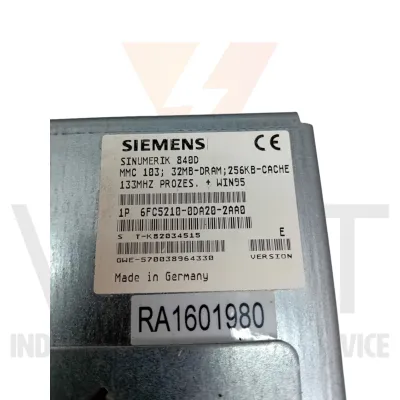 Siemens 6FC5210-0DA20-2AA0 + 6FC5247-0AA36-0AA1