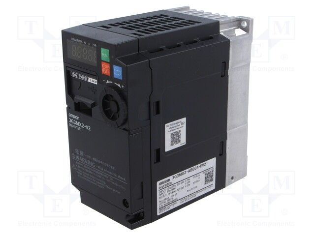 3G3MX2-AB004-EV2, OMRON, Invertoare monofazate Nou