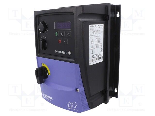 ODE-3-120070-1F1B, INVERTEK DRIVES, Invertoare monofazate Nou