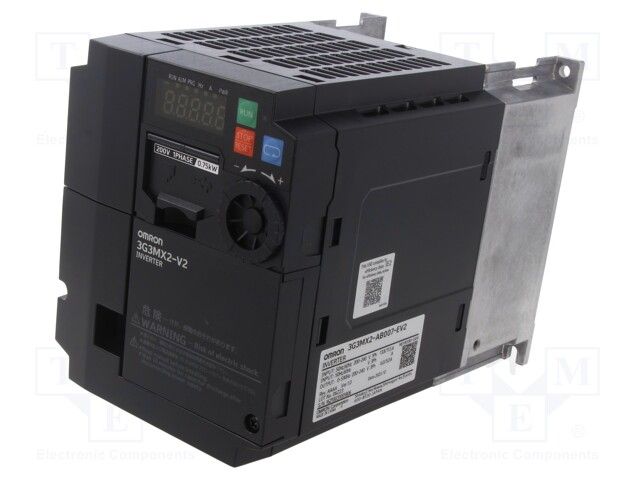 3G3MX2-AB007-EV2, OMRON, Invertoare monofazate Nou
