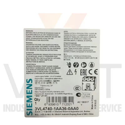 Siemens 3VL4740-1AA36-0AA0 - Repair services