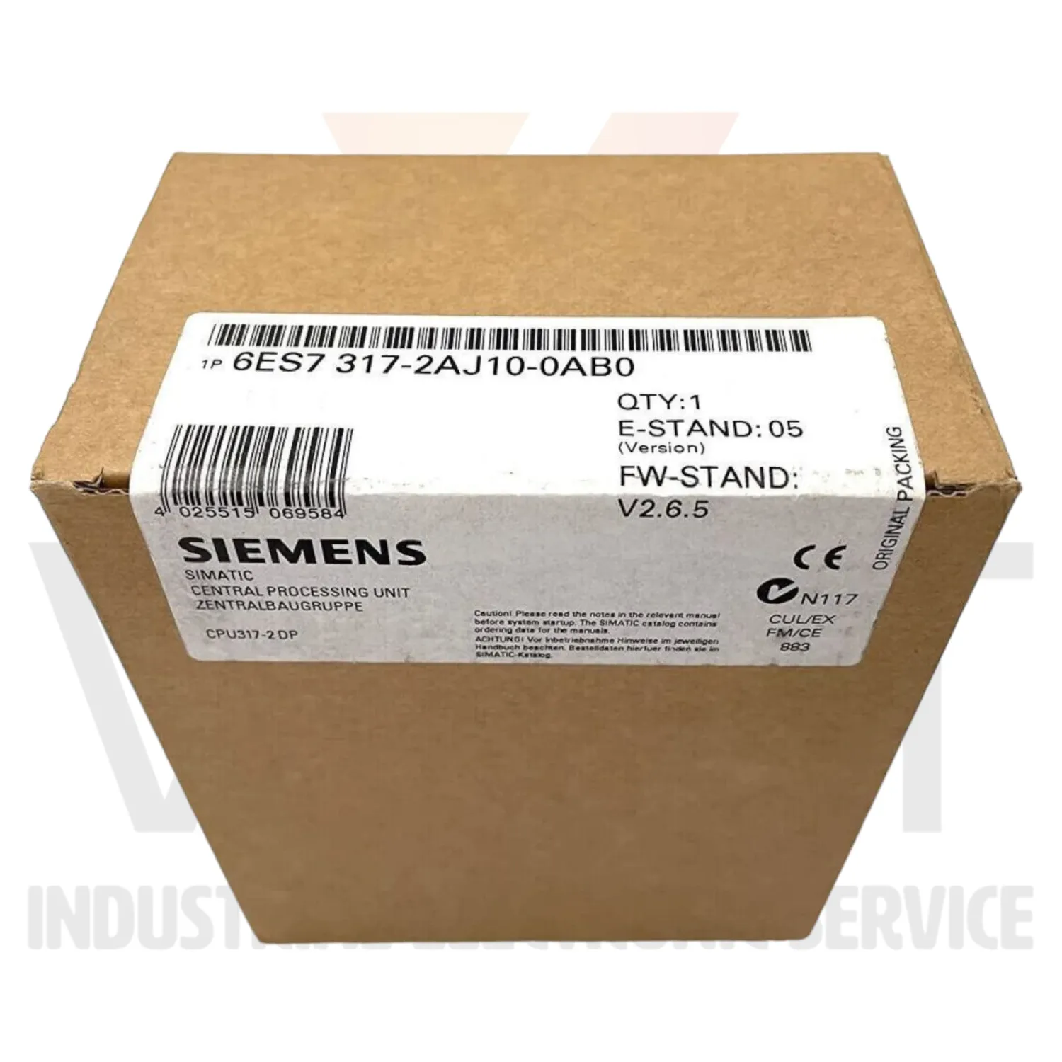 Siemens 6ES7 317-2AJ10-0AB0 Refurbished
