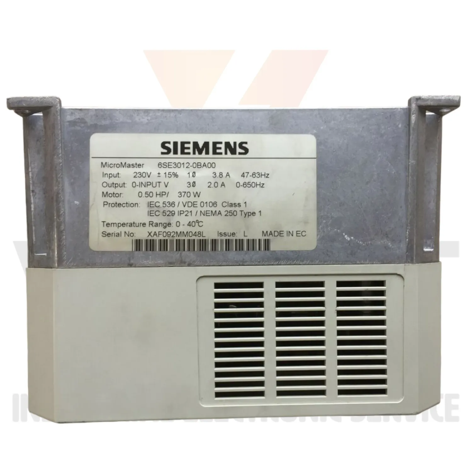 Siemens 6SE3012-0BA00 Second hand