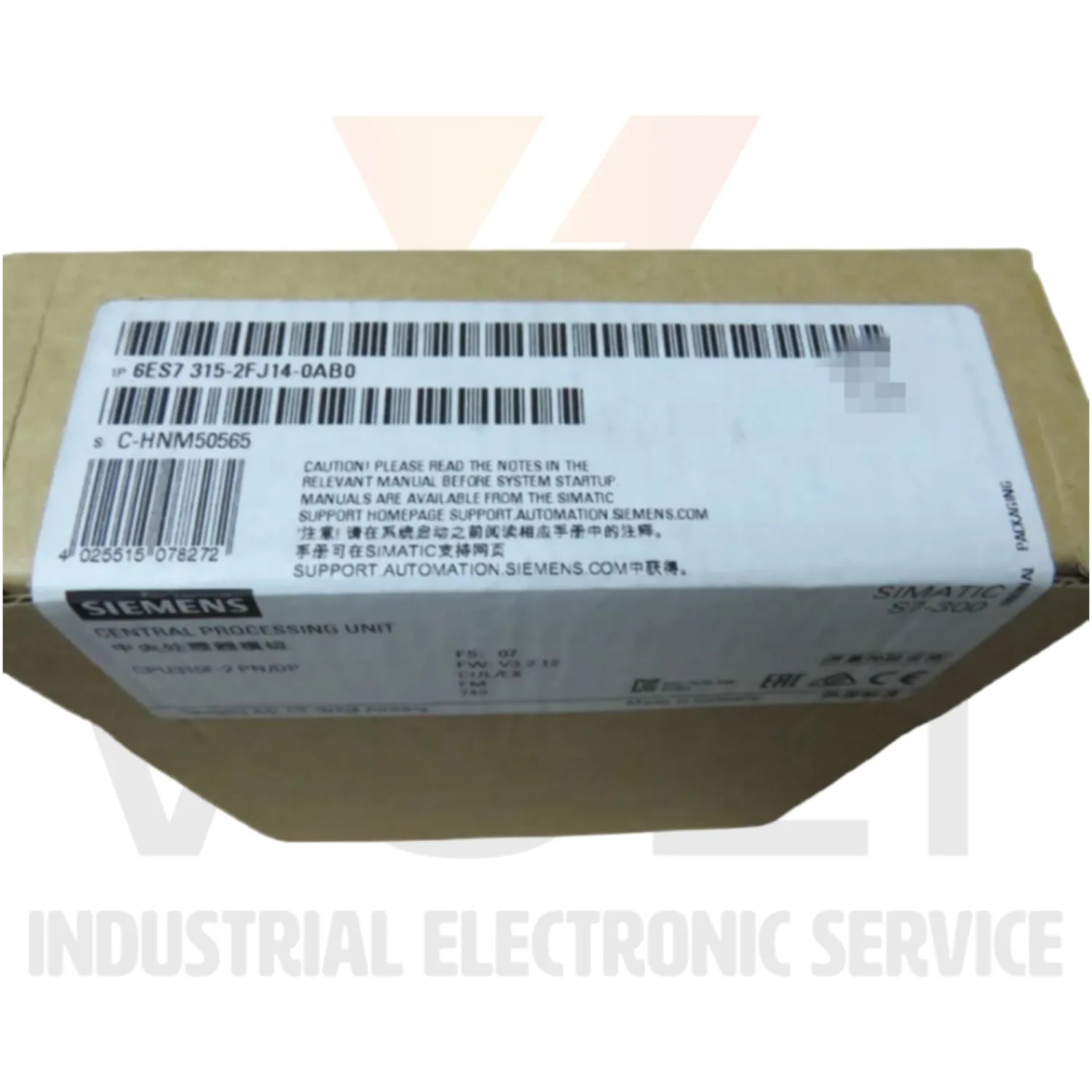 Siemens 6ES7 315-2FJ14-0AB0 Second hand
