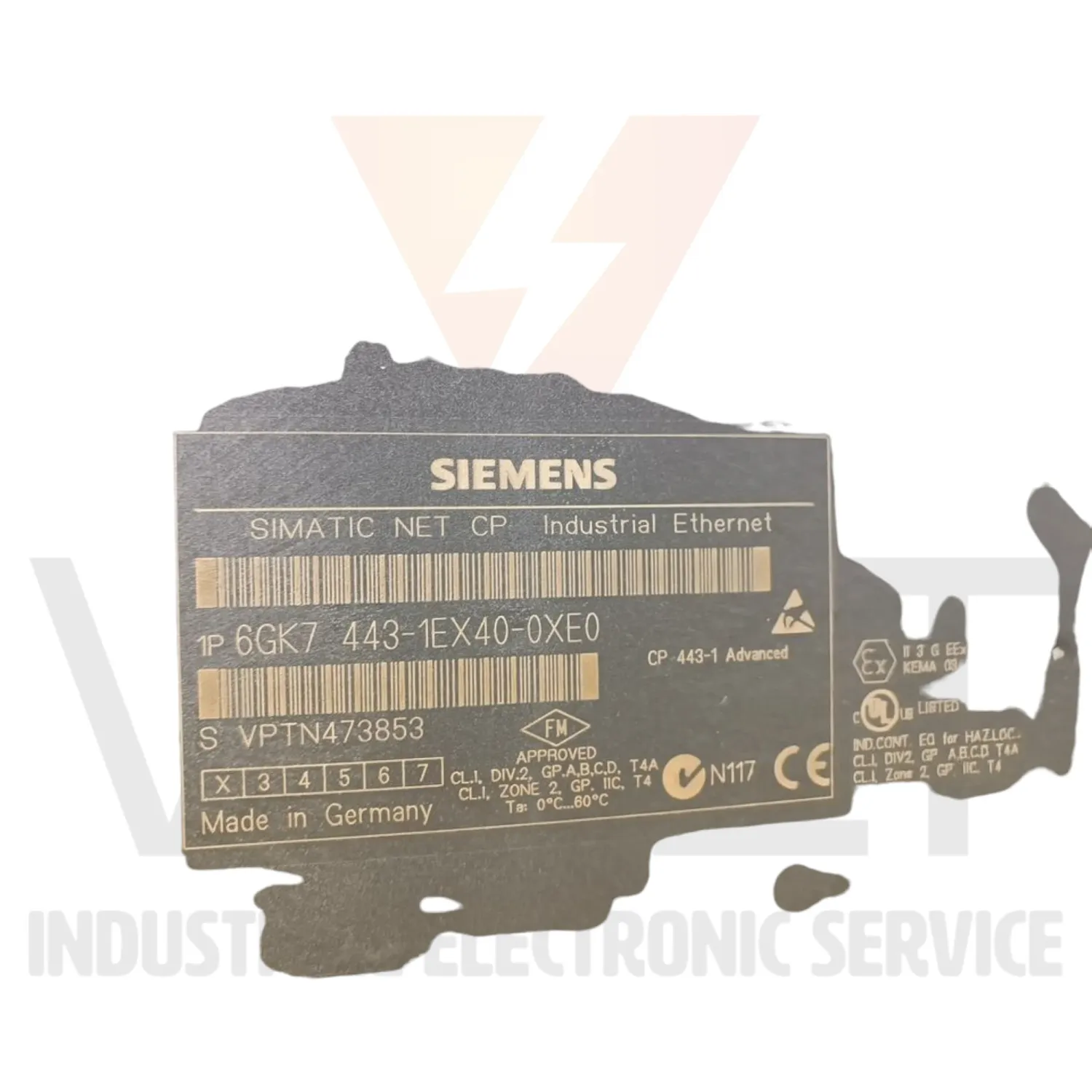 Siemens 6GK7 443-1EX40-0XE0 ohne Klappe Second hand