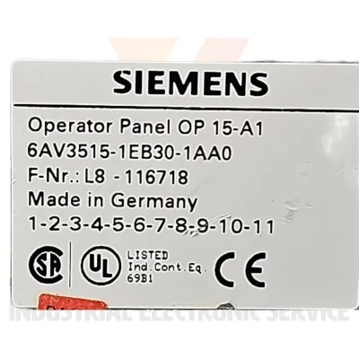 Siemens 6AV3515-1EB30 Second hand