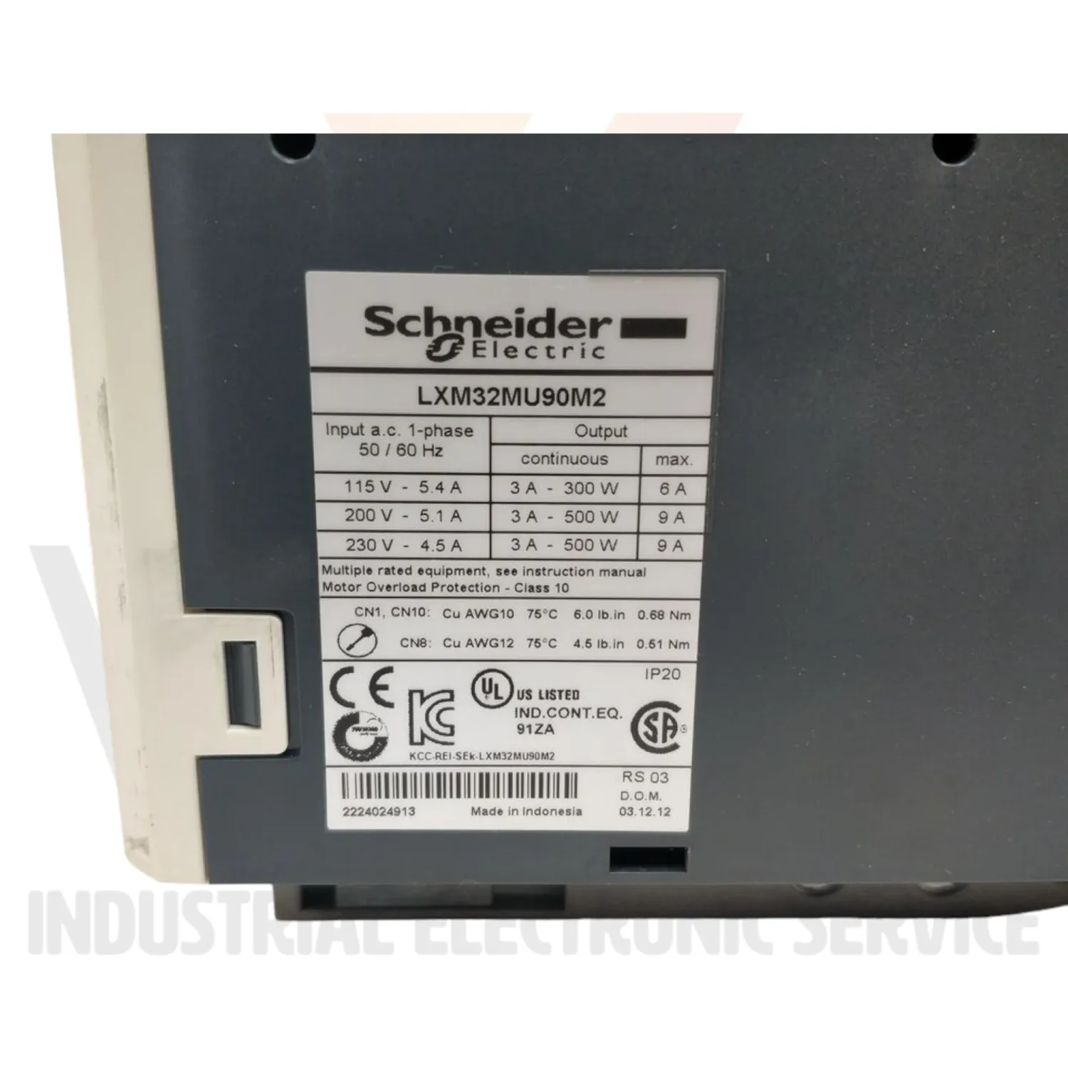 Schneider LXM32MU90M2 Refurbished