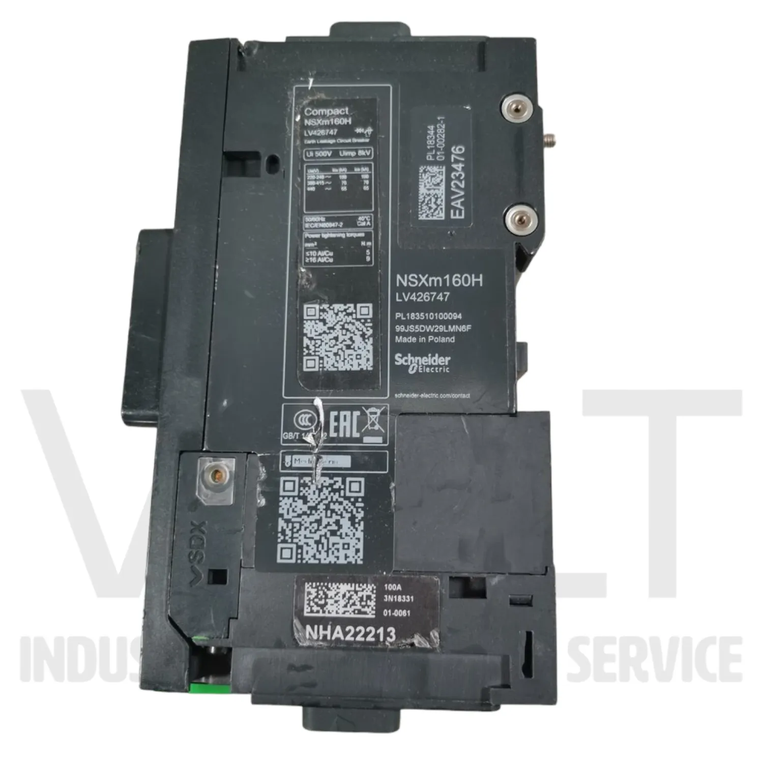 Schneider LV426747 NSXm160H Second hand