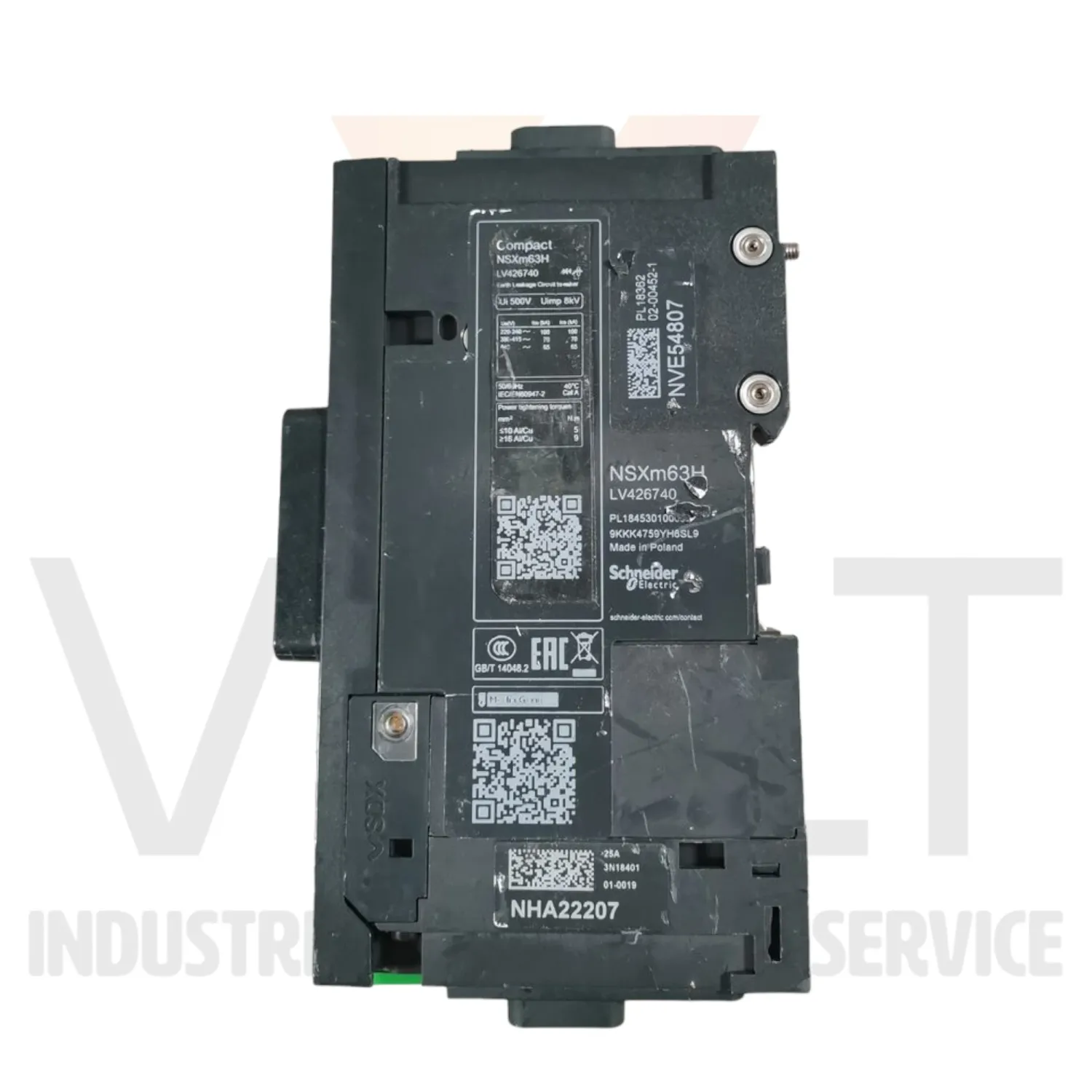 Schneider LV426740 NSXm63H Second hand