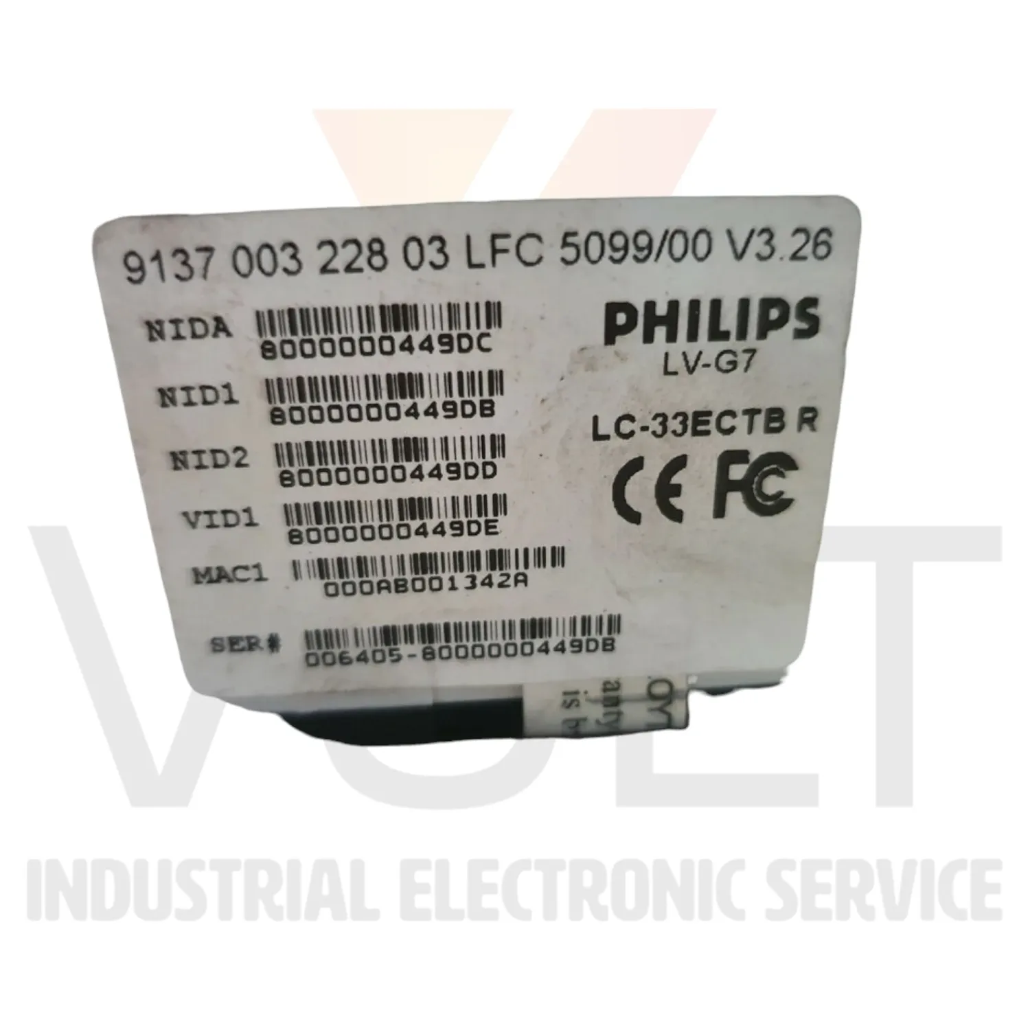 Philips LFC 5099 - Repair services