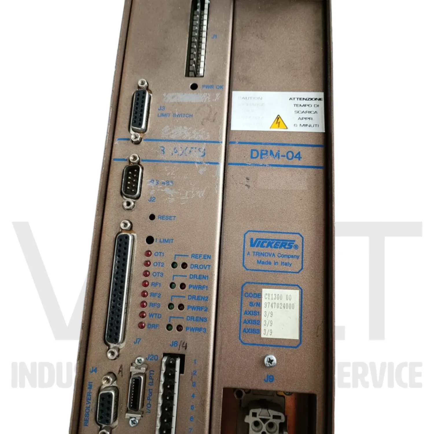 Moog Vickers 3AXES + DBM-04 Refurbished