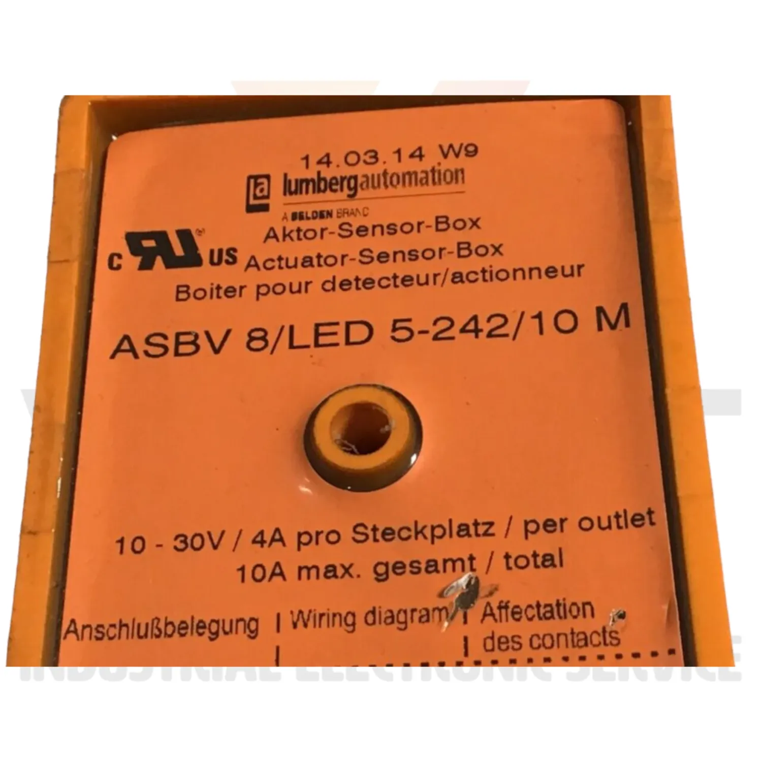 Lumberg ASBV8/LED5-242/10M Second hand