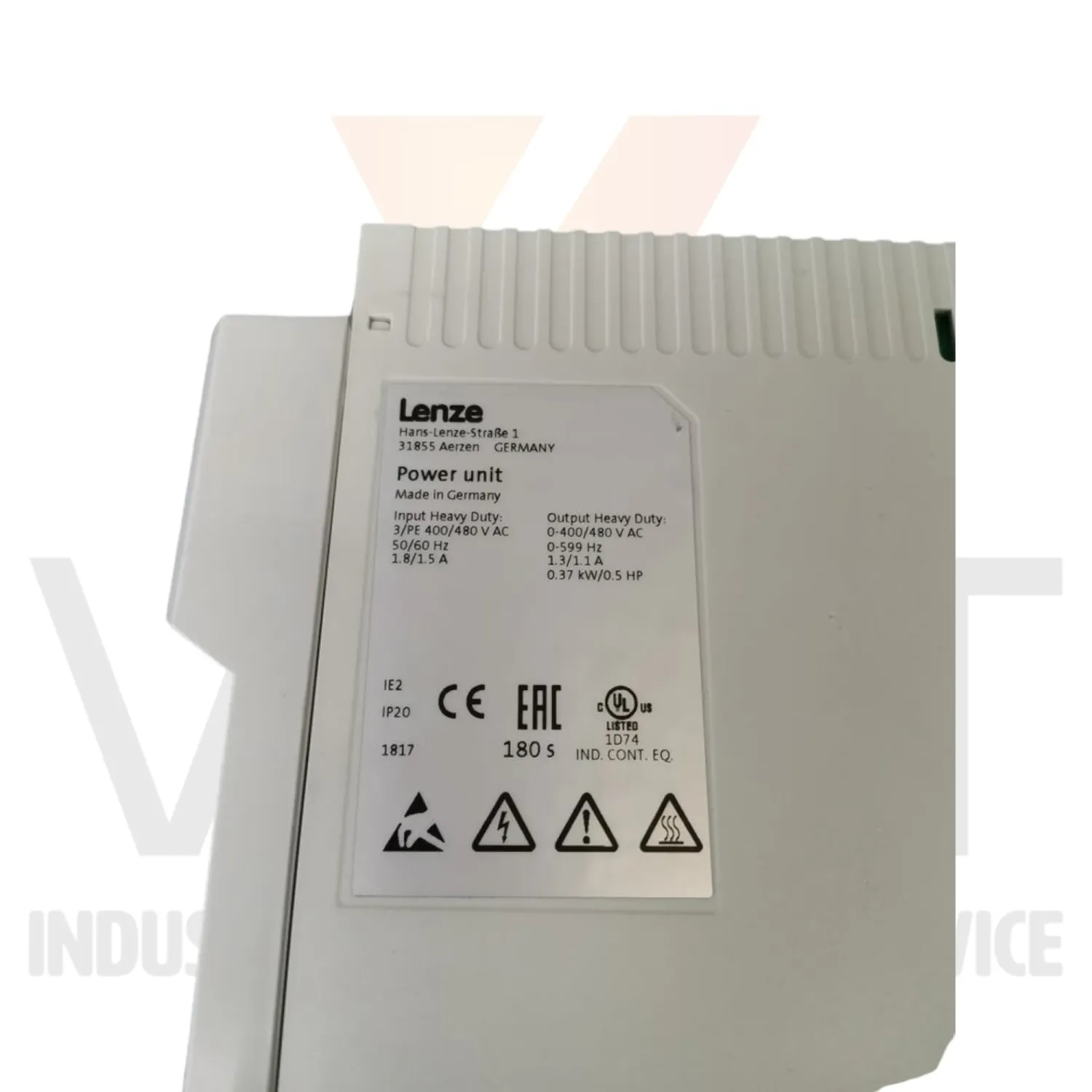 Lenze I550 Power Unit I55AE137B10V100000S Second hand