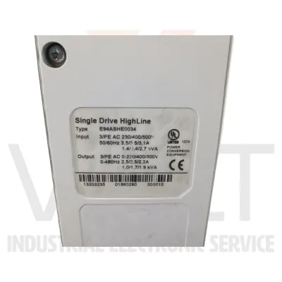 Lenze E94ASHE0034 HW 1C Refurbished