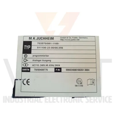 Jumo Dicon 500 703570/081-1100 Refurbished