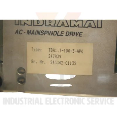 Indramat TDA 1.1-100-3-AP0 Refurbished