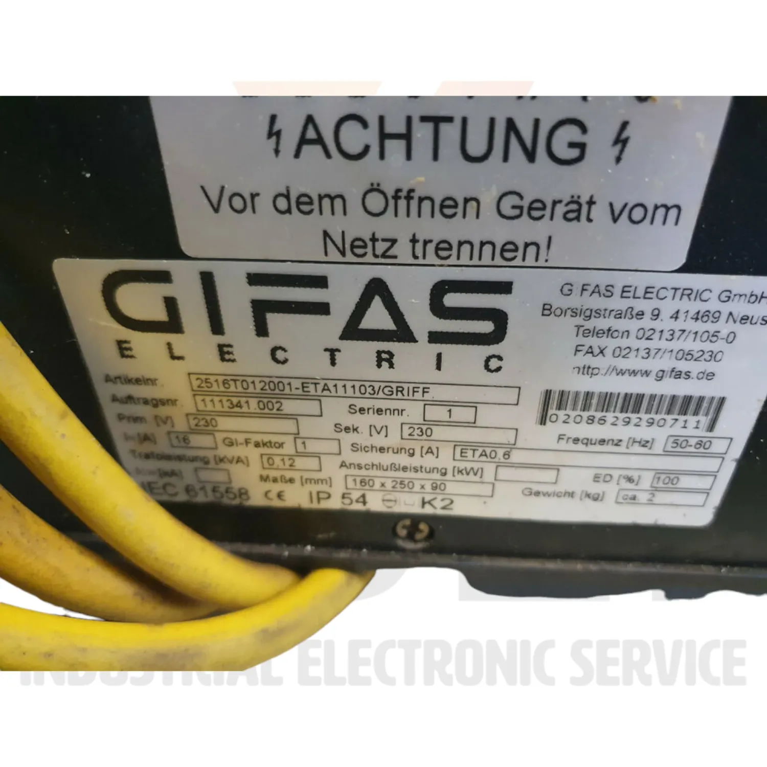 GIFAS 2516T012001-ETA11103/GRIFF Second hand