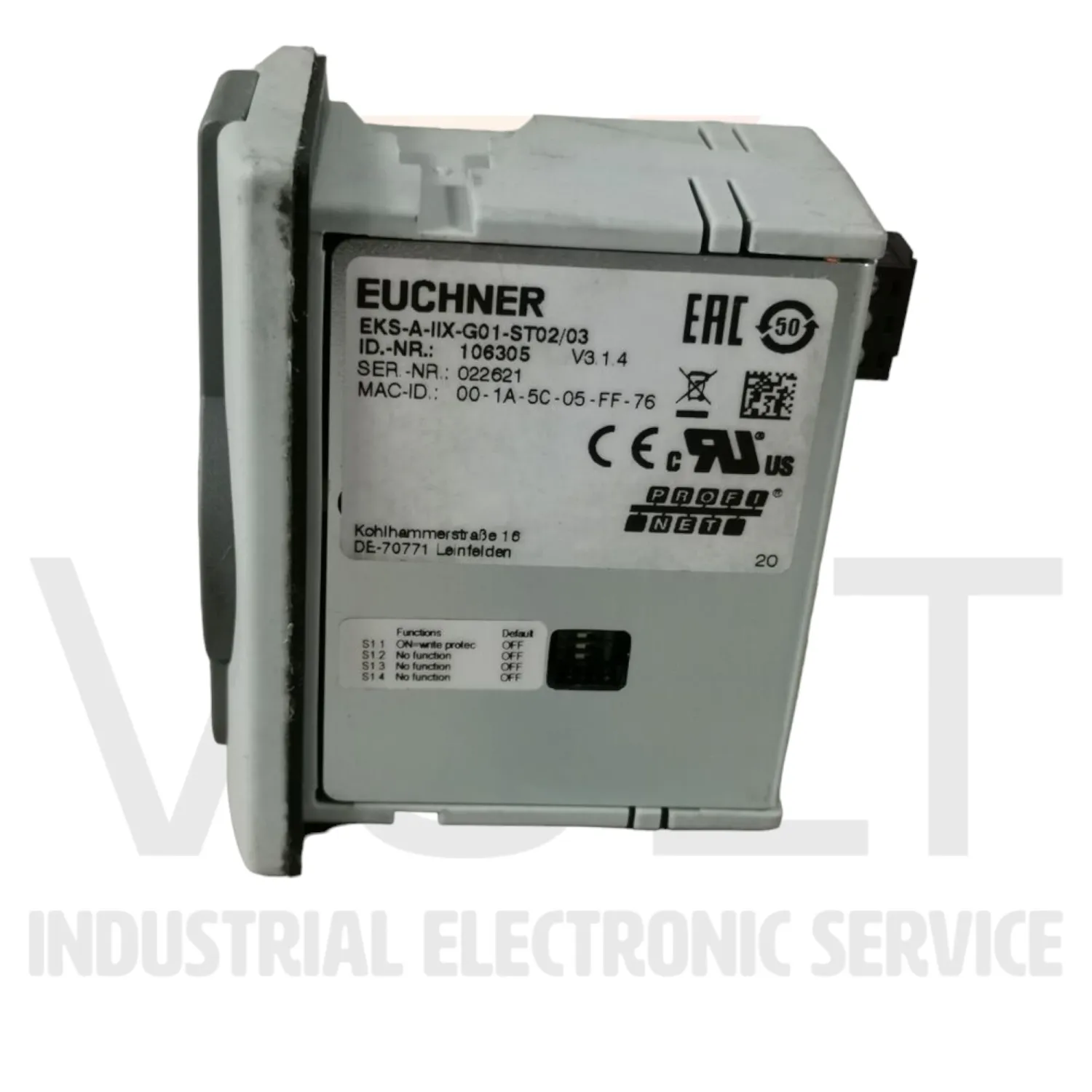Euchner EKS-A-IIX-G01-ST02/03 Second hand