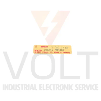 Bosch ZS500 056517-509401 - Repair services