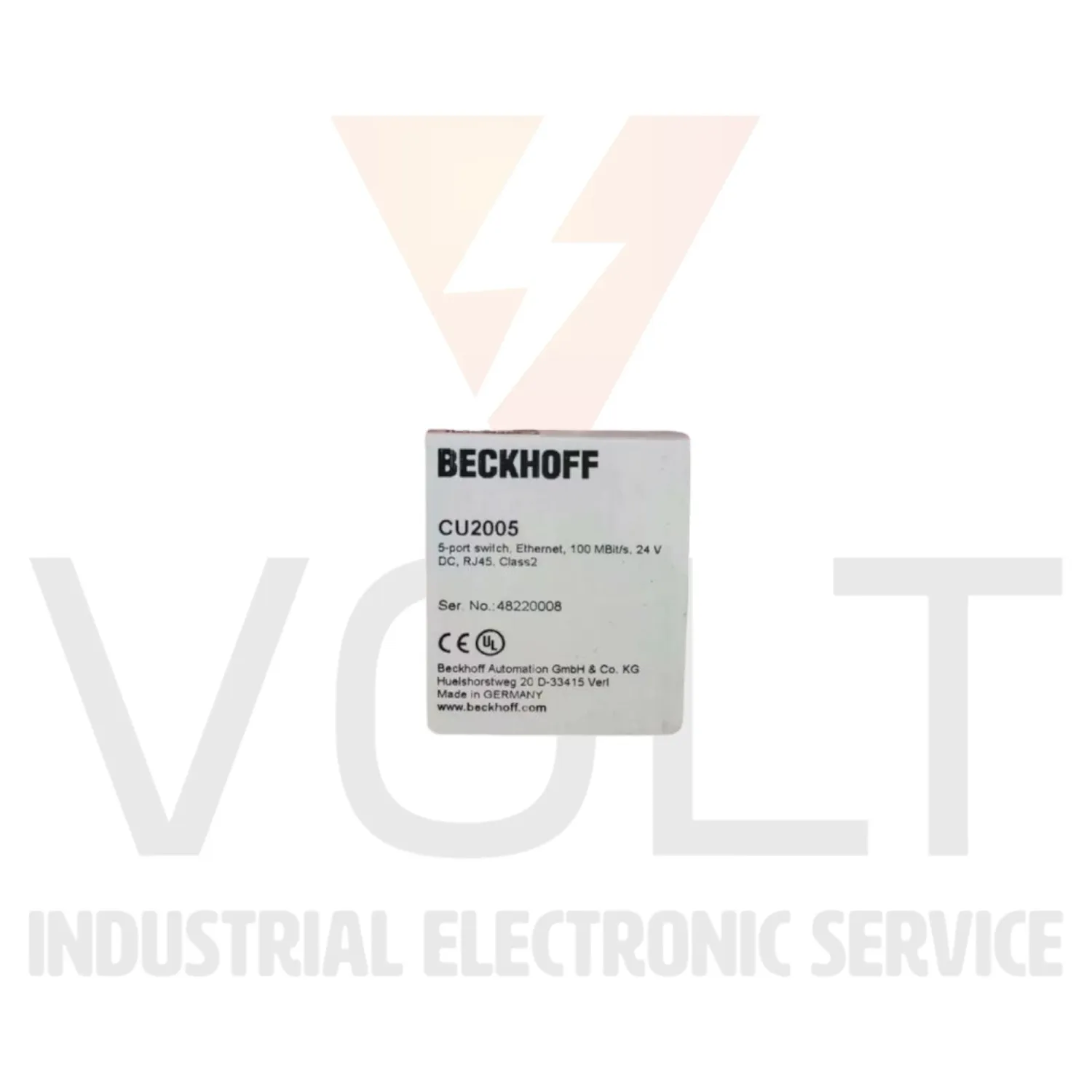 Beckhoff CU2005 - Repair services