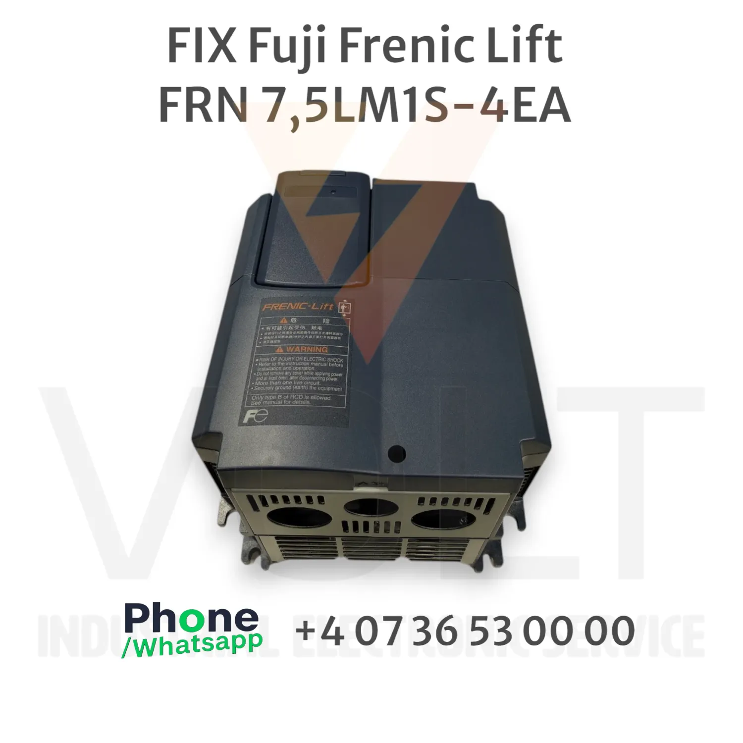 FRN 7,5LM1S-4EA, Reparație, Fuji Electric