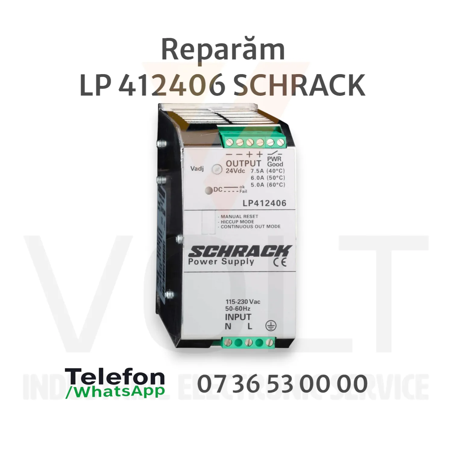 Repair LP 412406 SCHRACK