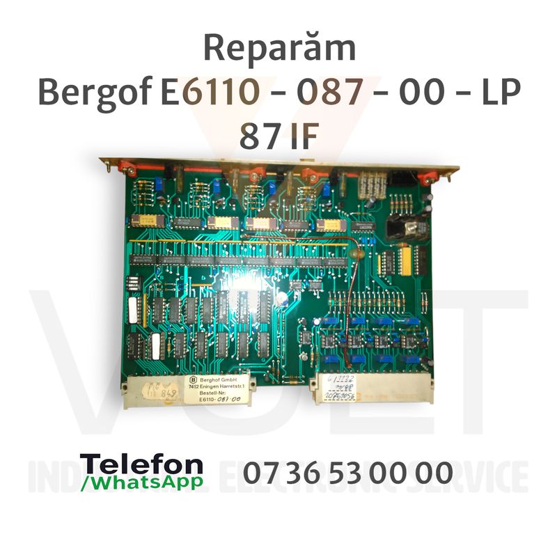 Repair Bergof E6110 - 087 - 00 - LP 87 IF
