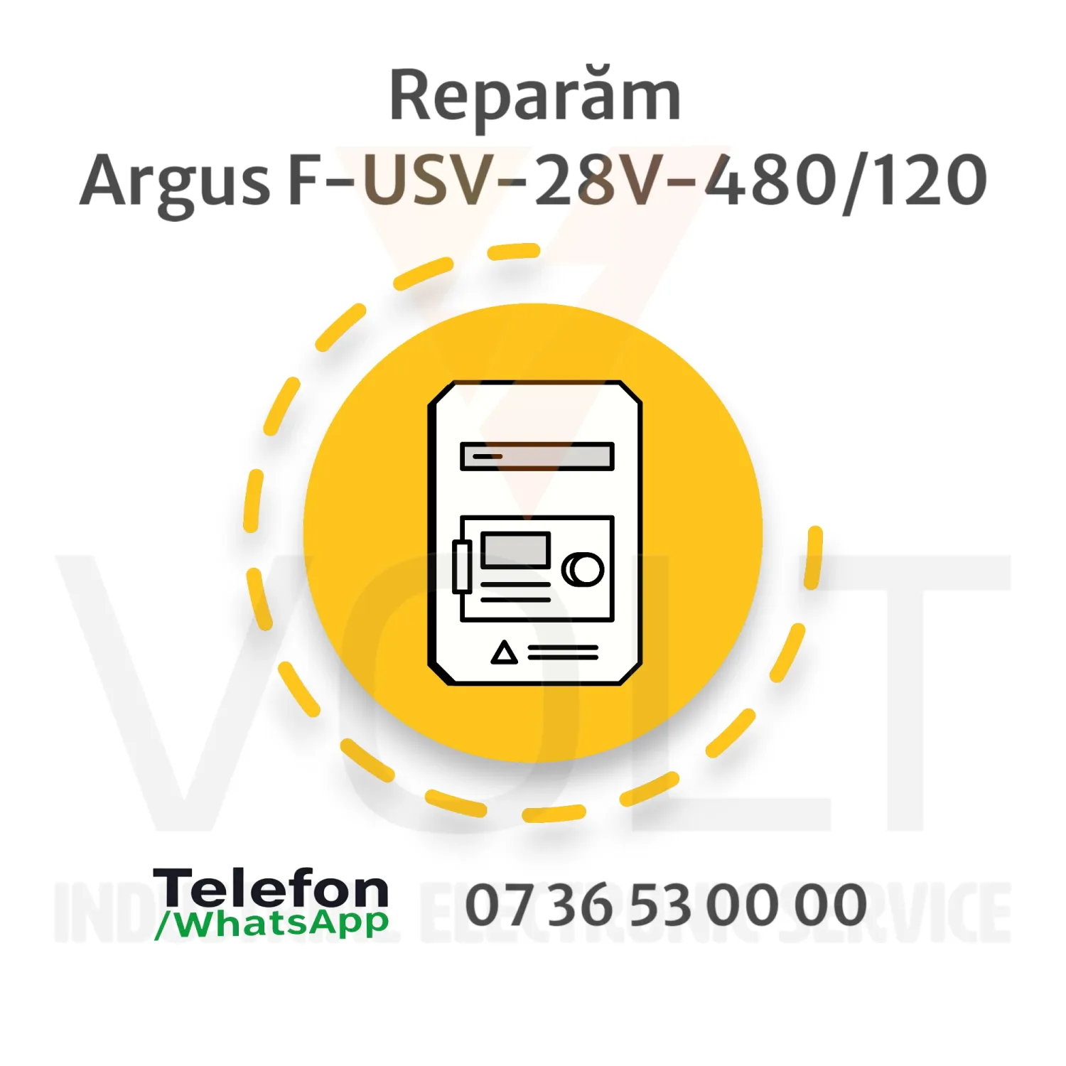 Repair Argus F-USV-28V-480/120