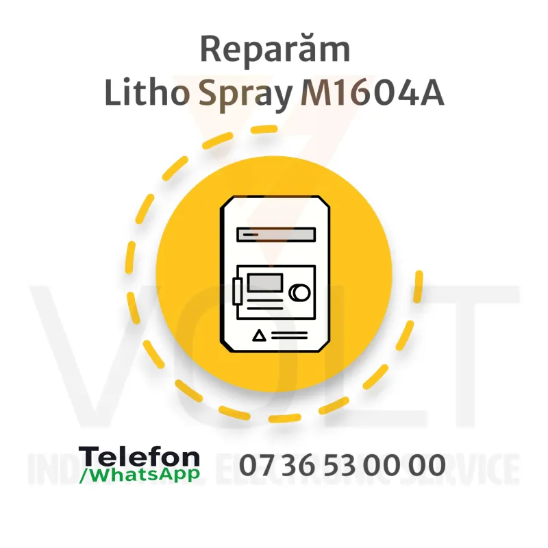 Repair Litho Spray M1604A