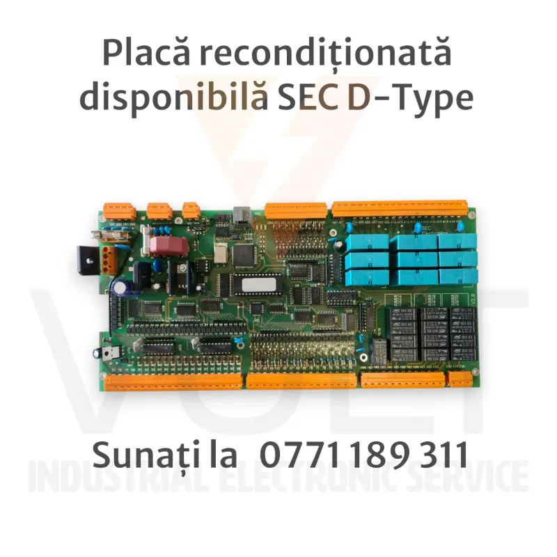 Placa D-Type Elevator control Board v 2.0 - SEC Electronics