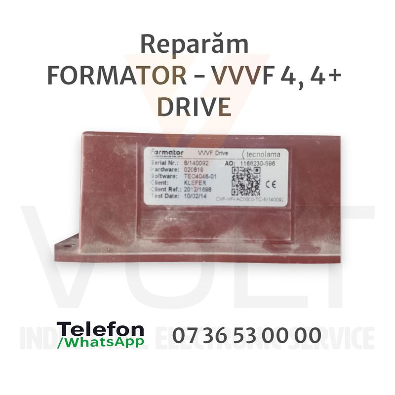 Repair FERMATOR - VVVF 4, 4+ DRIVE