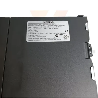 Siemens 6SE6420-2AB15-5AA1 + 6SE6400-1PB00-0AA0 Second hand