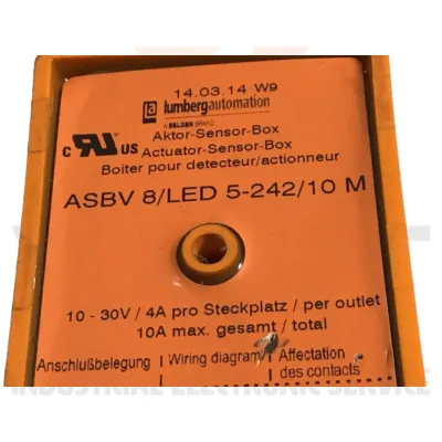 Lumberg ASBV8/LED5-242/10M Second hand