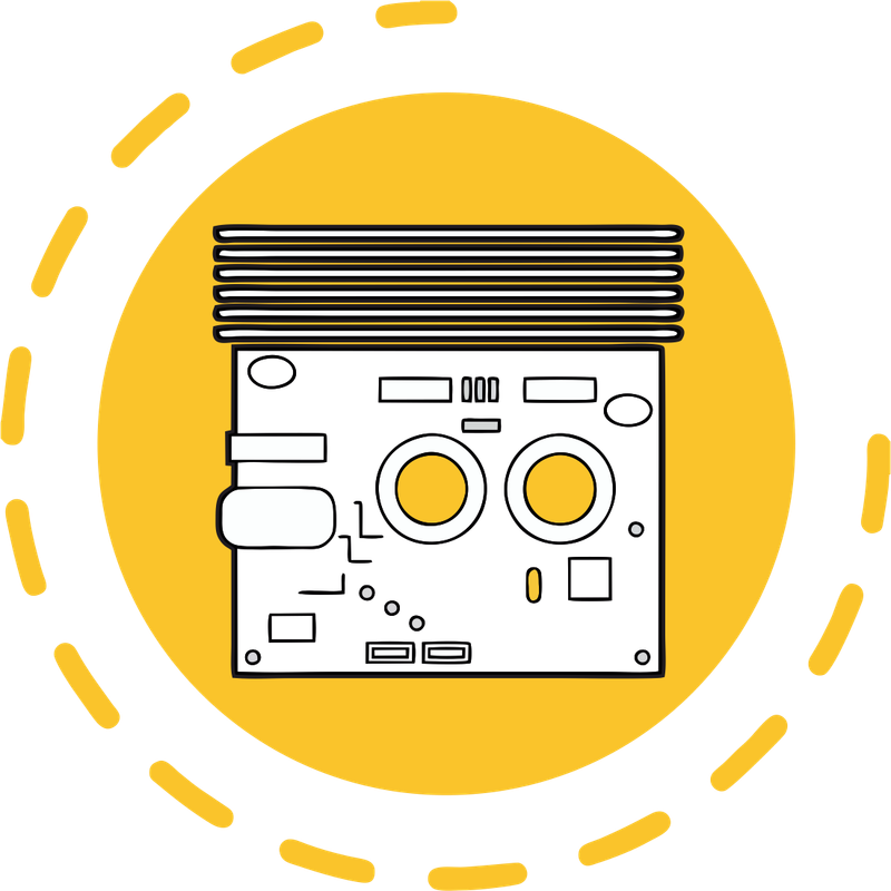 17122000010901, MIDEA, Air Conditioning Board - ODU and IDU New